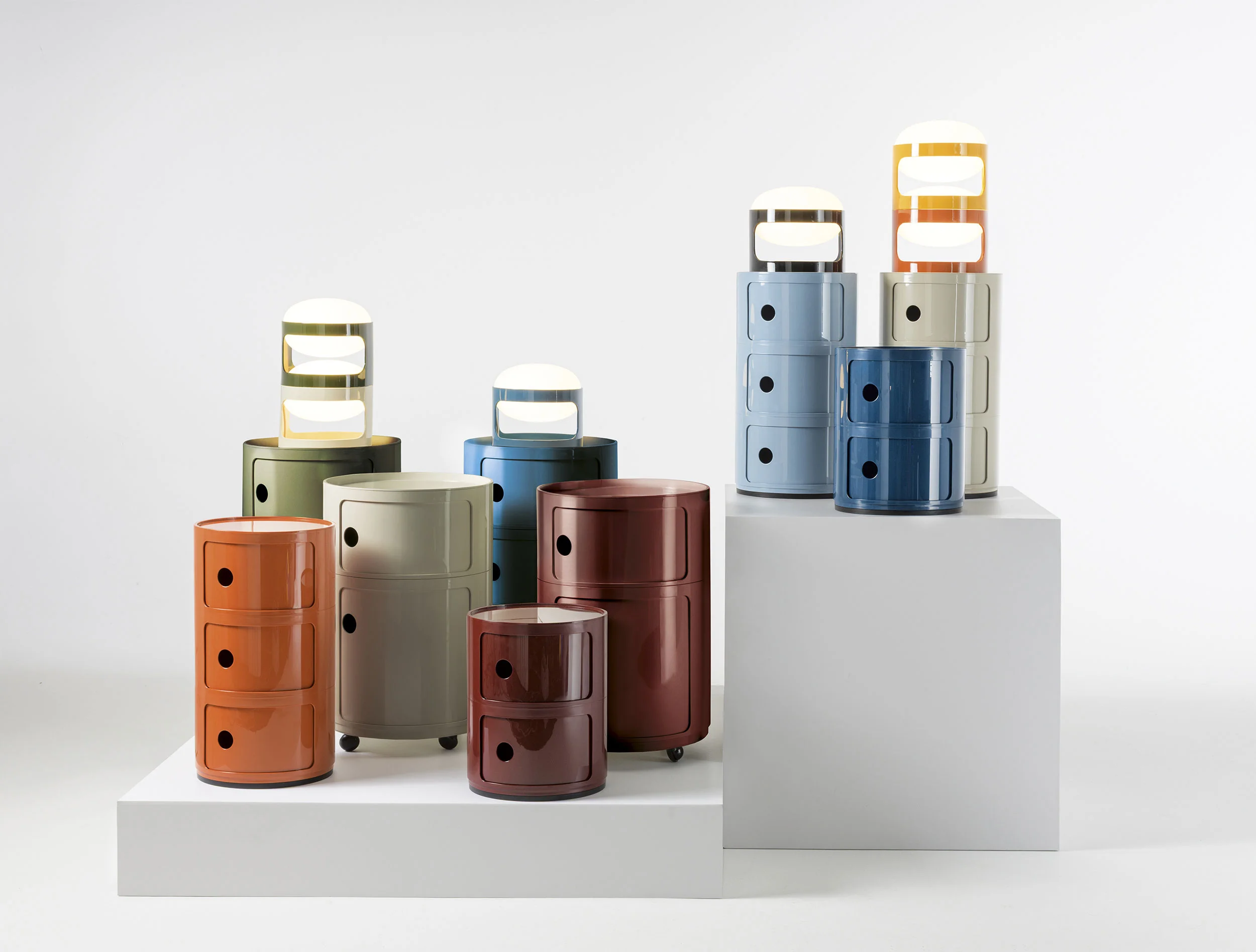 正規品　COMPONIBILI 4 Kartell Kartell Componibili COMPONIBILI CLASSIC WHITE | Kartell