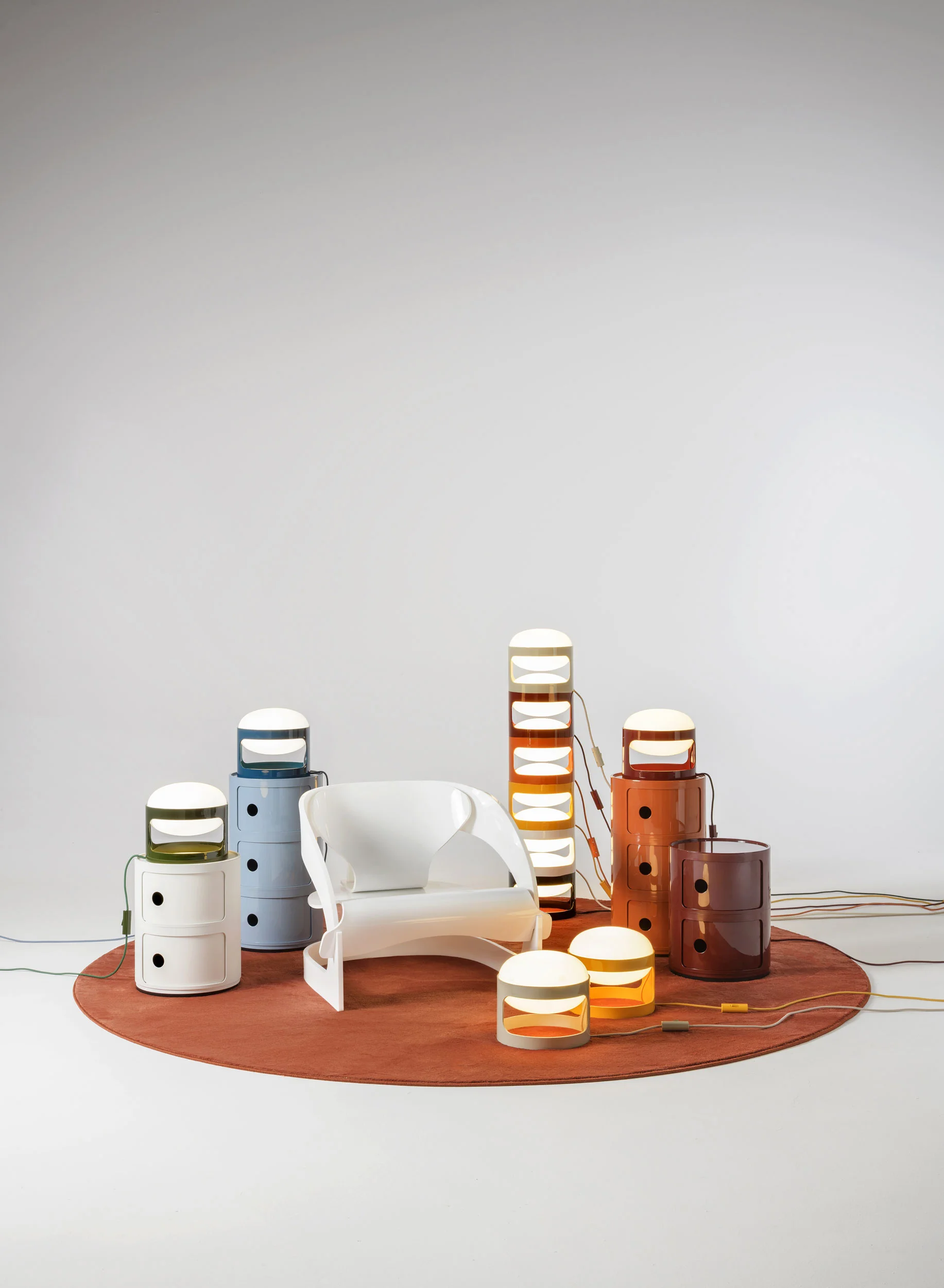 Kartell Table Lamps KD28 ORANGE | Kartell