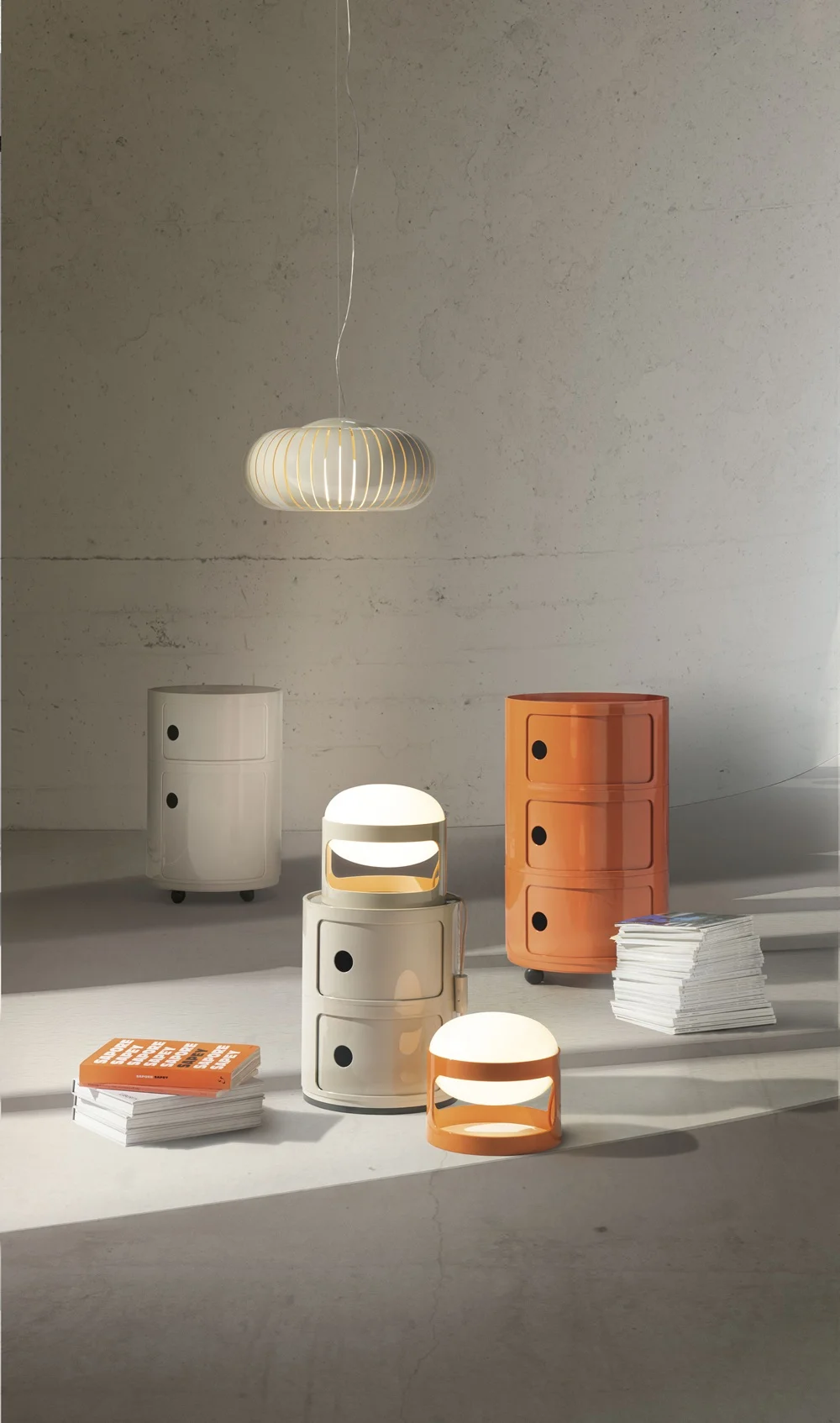 Photo set Kartell KD28 MUSTARD KAR09485SE 0