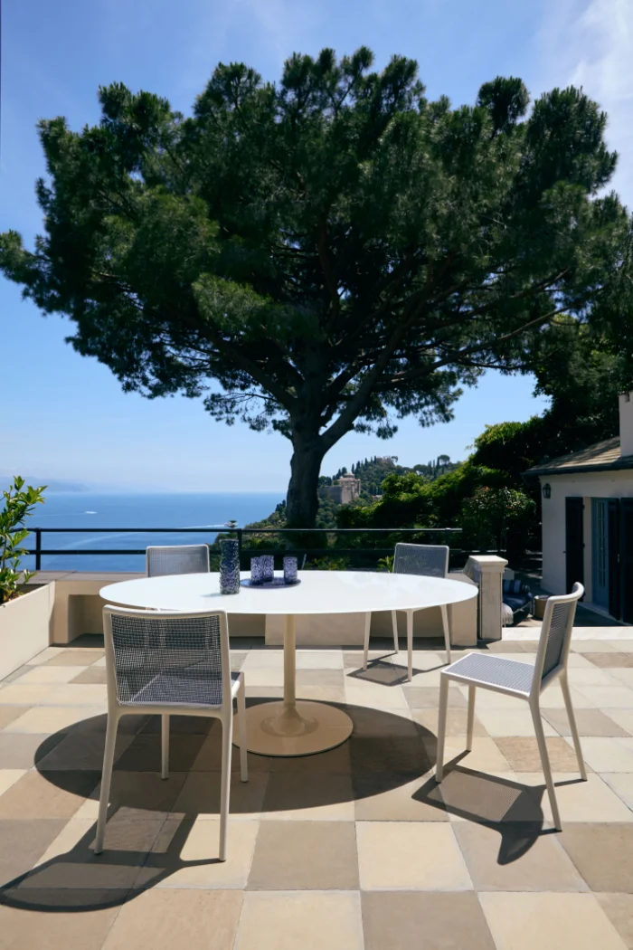 Photo set Kartell BELVEDERE TECH (2 chairs) WHITE/BEIGE KAR05859BB 5