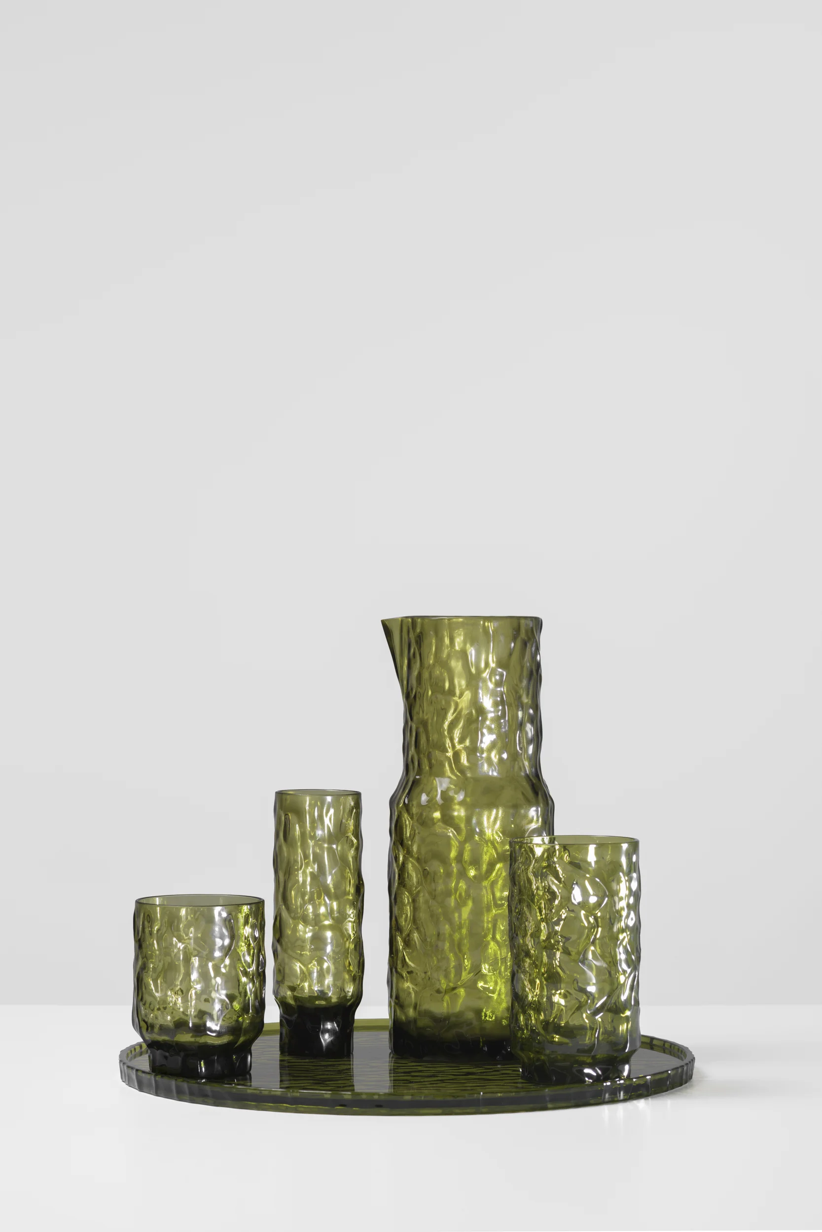 Photo set Kartell CESEL - JARRA CRISTAL KAR01893B4 2