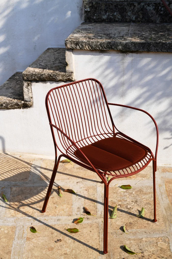 Photo set Kartell HIRAY Chair/Small Armchair Cushion  DARK GREEN KAR06195VS 4