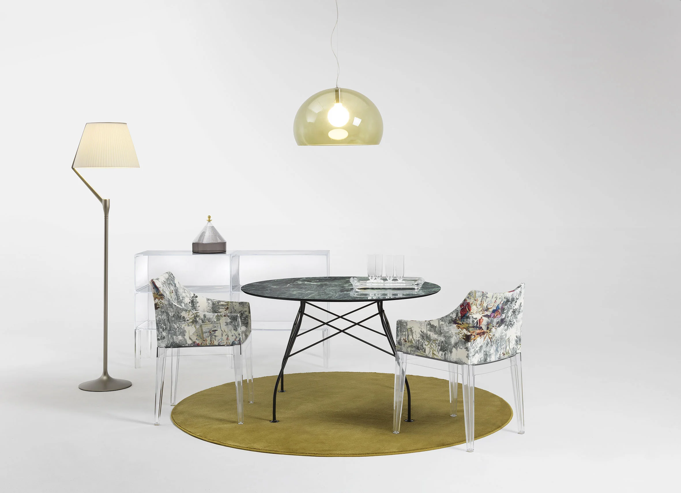 Kartell Small Armchairs MADAME RUBELLI DEJEUNER KARTELL