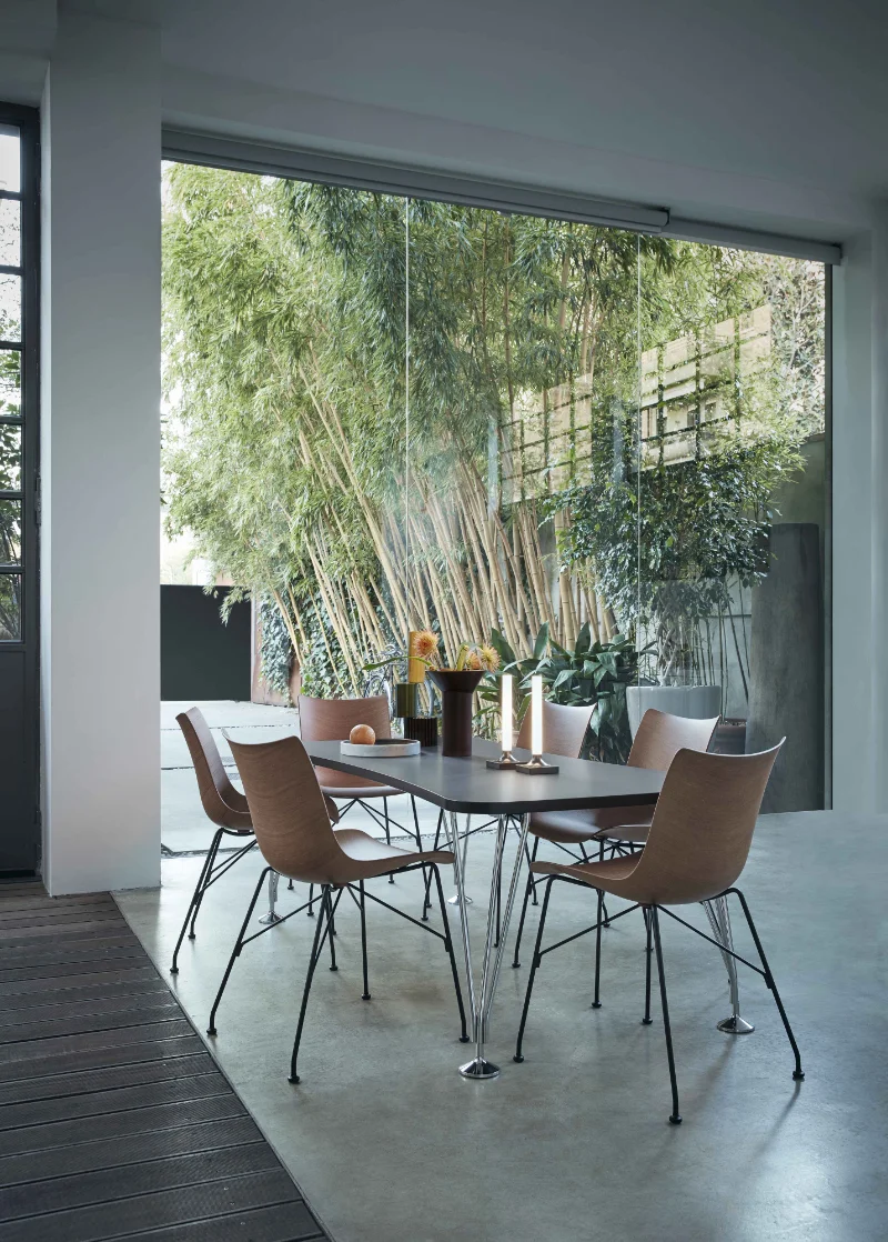 Photo set KARTELL MAX COLOR: SCHIEFER/CHROM STRUCTURE: 160x80 cm KAR045112A 3