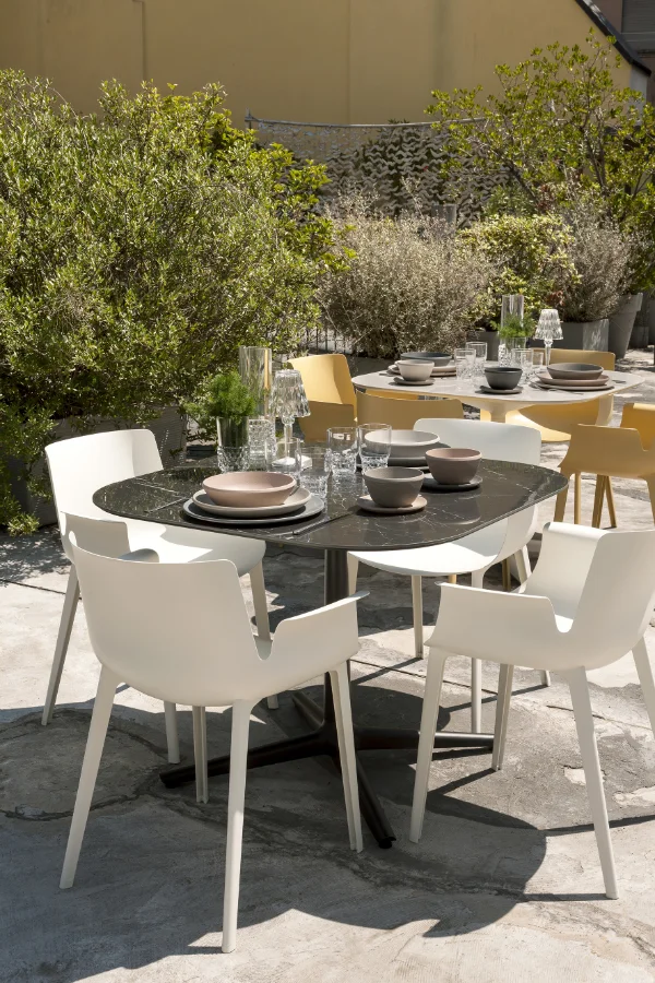 Photo set Kartell MULTIPLO Square BLACK MARBLE KAR04140MN 1