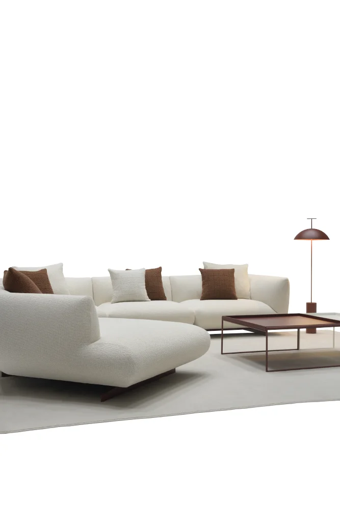 Photo set Kartell SUPER TUBBY Canapé 5 places TERRACOTTA KAR07561RO 0