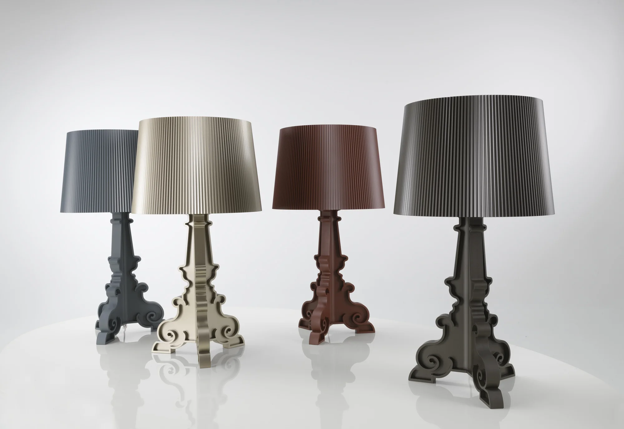 Kartell Table Lamps BOURGIE LIMITED EDITION BORDEAUX | Kartell