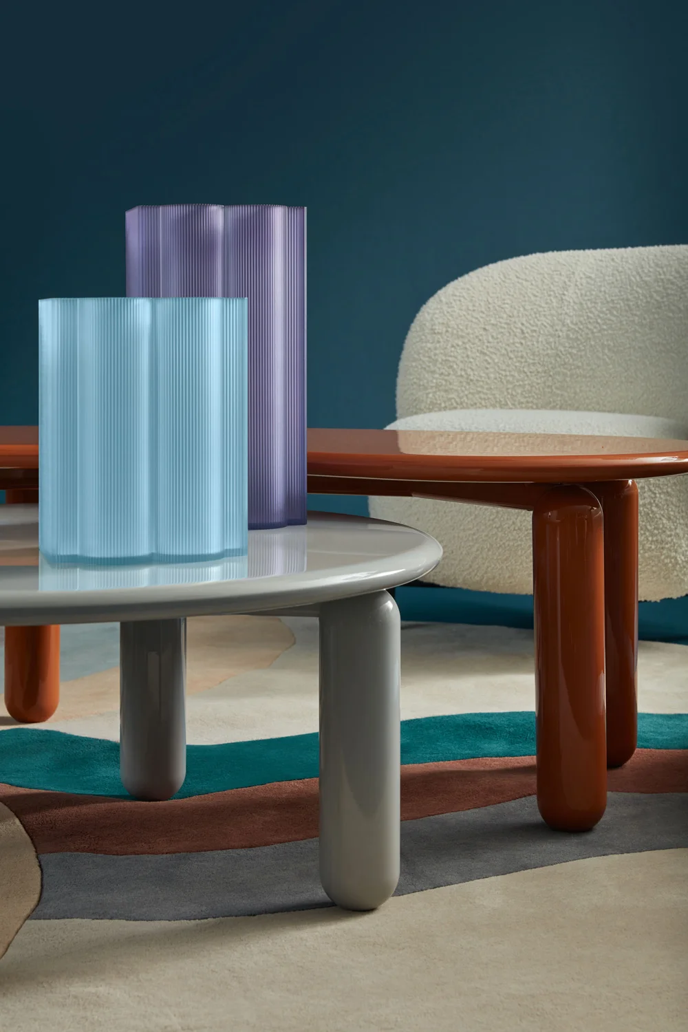 Photo set Kartell RUG MIXED COLOURS KAR02355F7 4