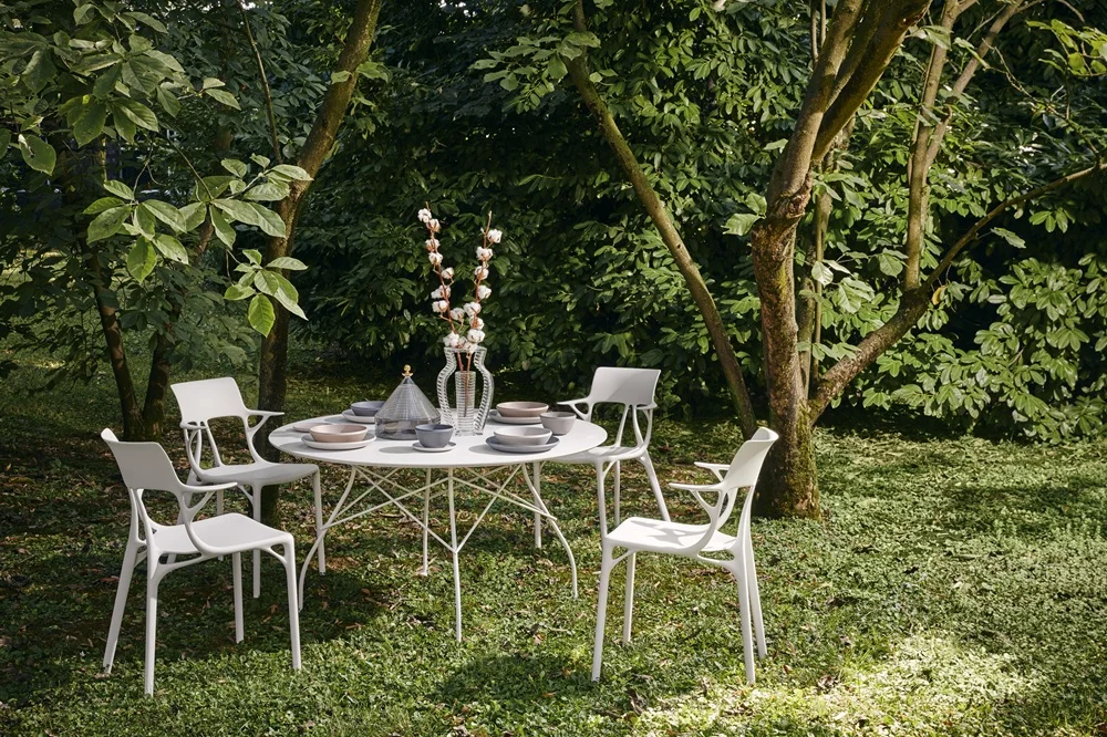 Photo set KARTELL GLOSSY XXL Outdoor Round BLACK KAR05580NN 1