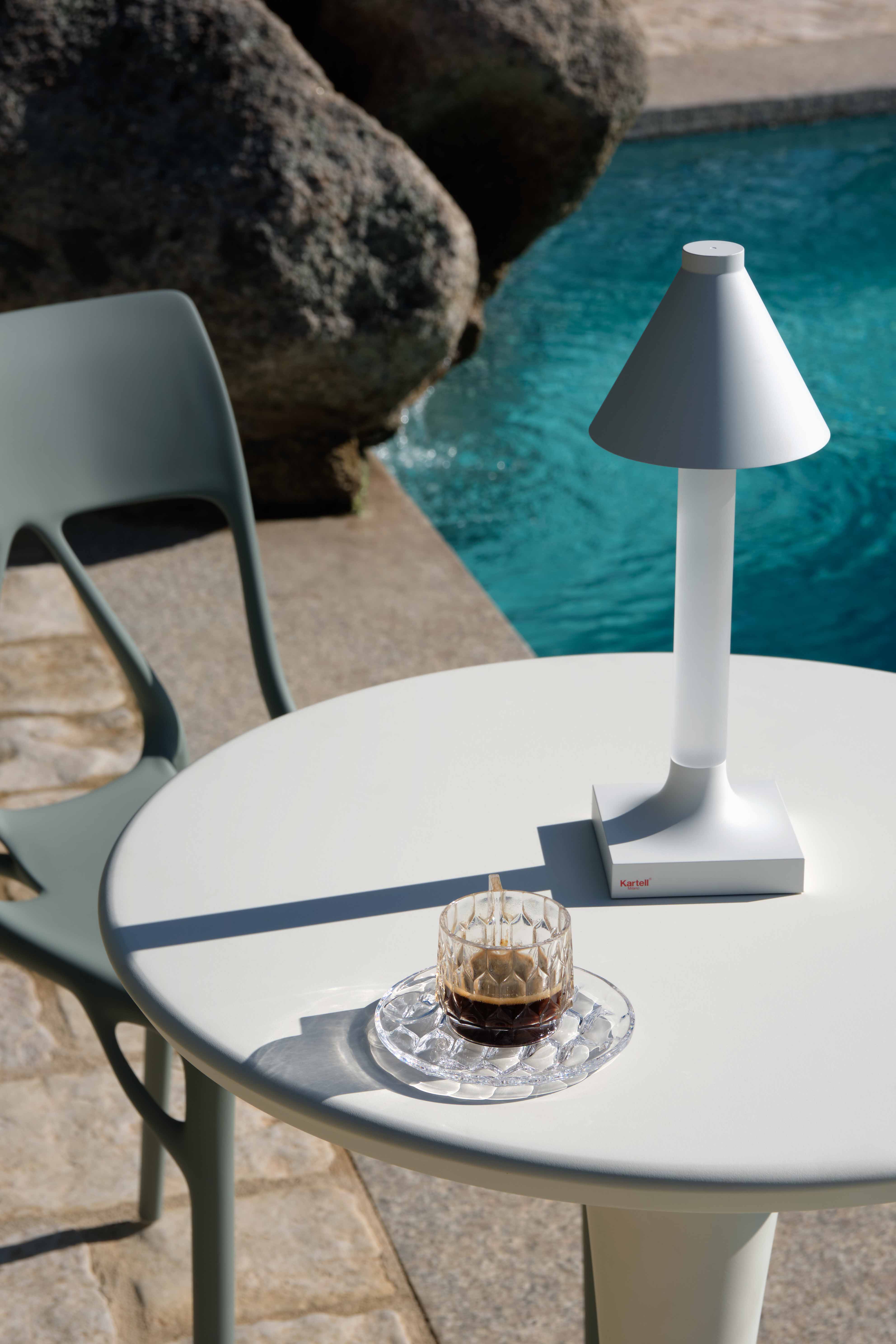 Photo set KARTELL GOODNIGHT CAP GLOSSY CRHOMO KARB9562XX 2