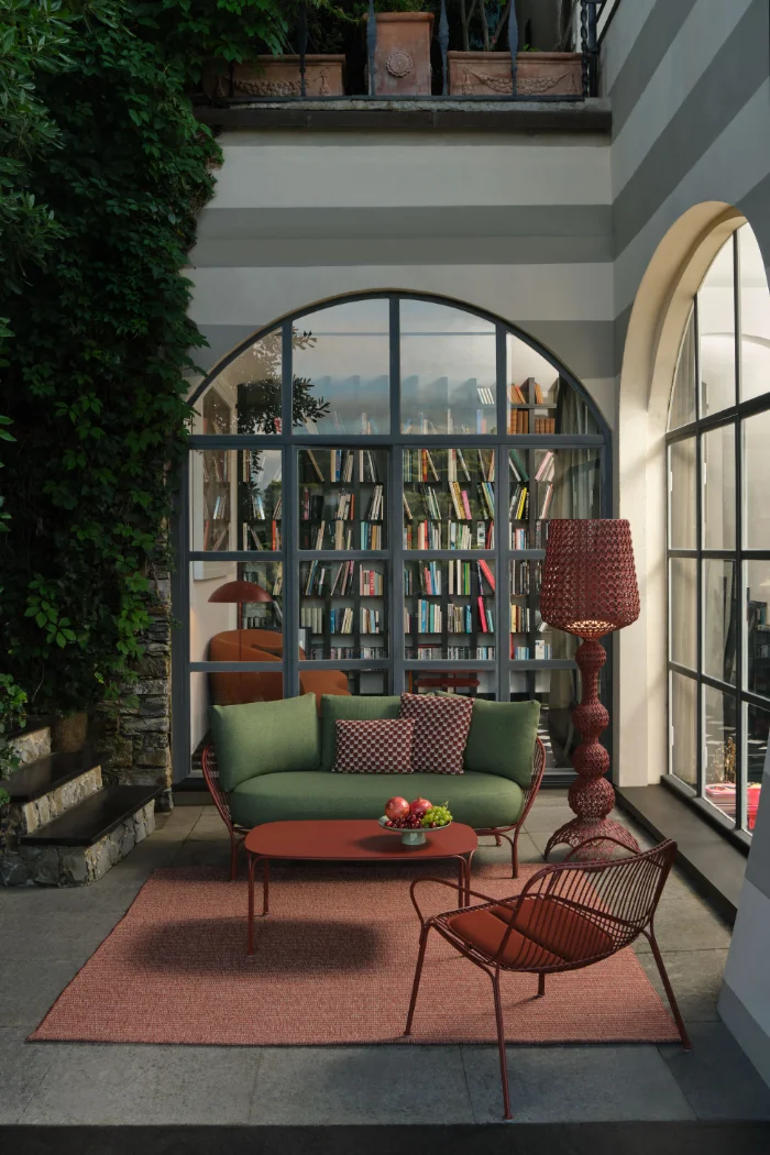 Photo set Kartell KABUKI INDOOR BURGUNDY KAR09180BO 0