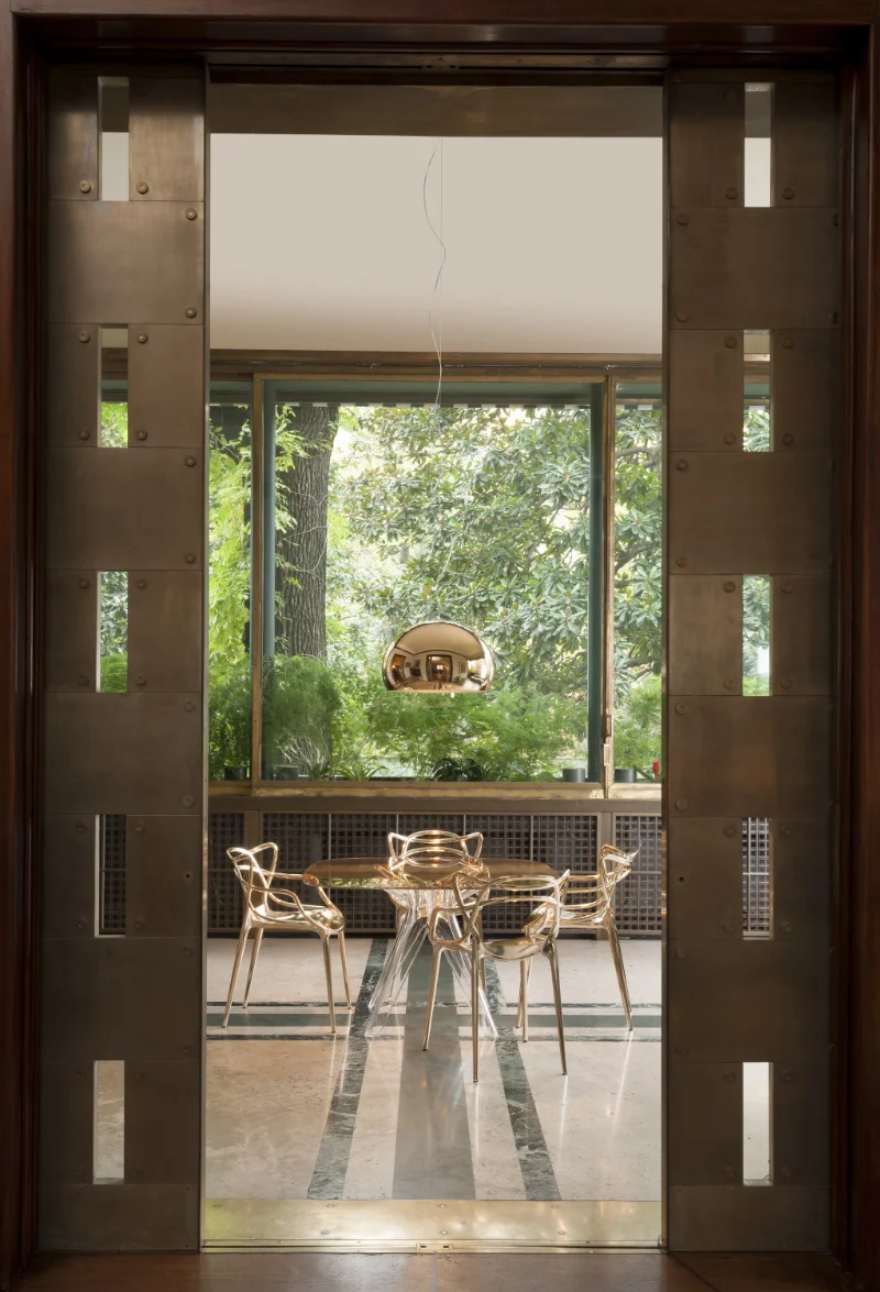 Photo set Kartell SIR GIO SQUARE COLOR: BRONZE STRUCTURE: TRASPARENT KAR0327613 0