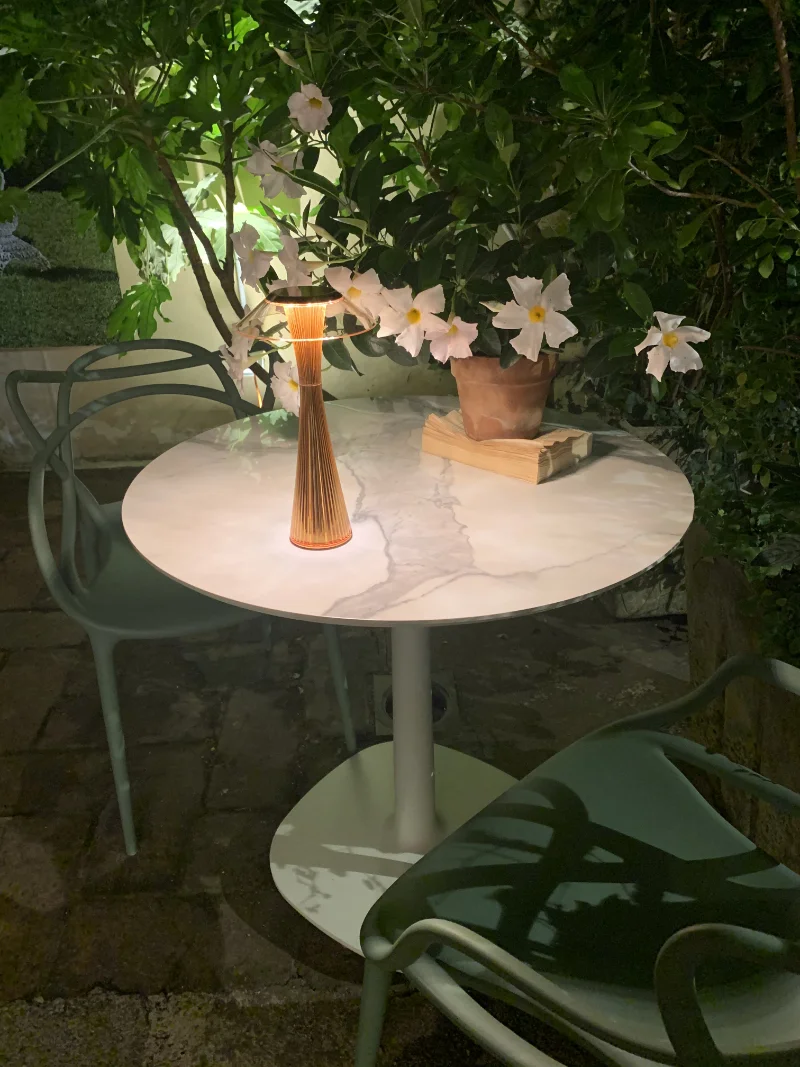 Photo set Kartell SPACE OUTDOOR CHROMED KAR09225XX 2