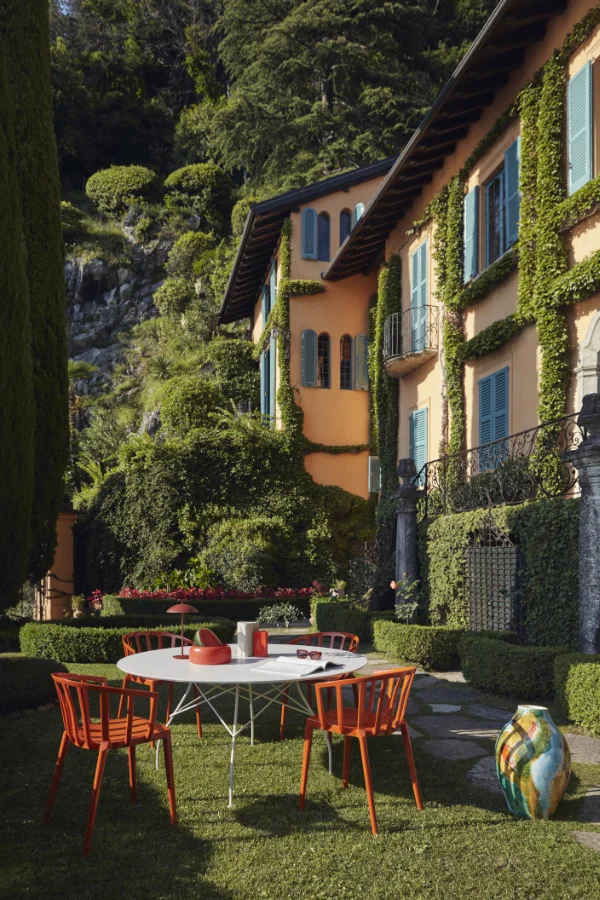 Photo set Kartell VENICE MAT (2 chairs) BLUE KARG5807PU 1
