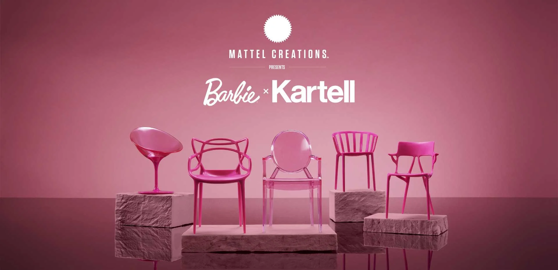 Mattel Creations presenta Barbie x Kartell