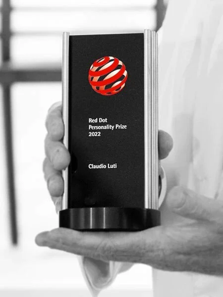 Claudio Luti receives Red Dot: Personality Prize 2022